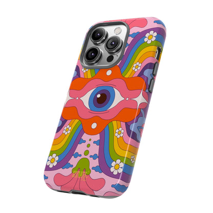 Psych Case | Coque résistante double protection avec Design Psychédélique coloré