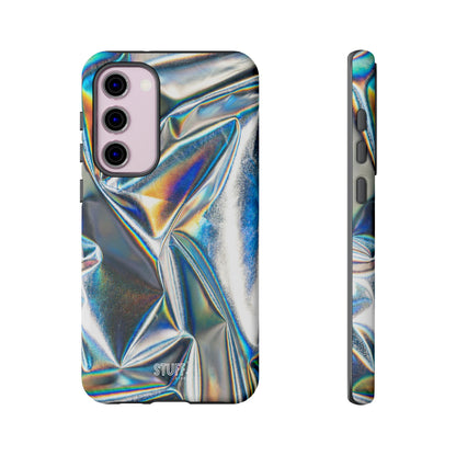 Metallic Case | Coque résistante double protection anti-choc - Effet Métallique