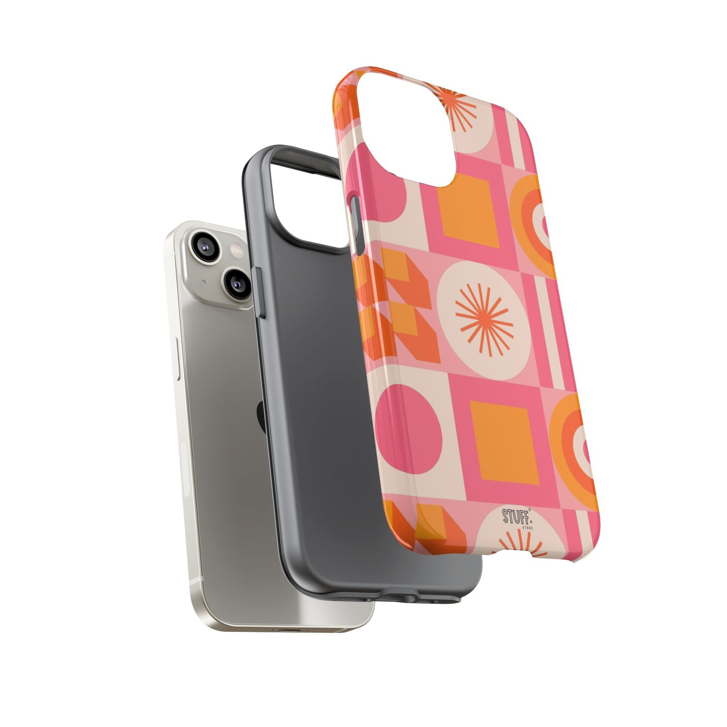 Stella Case | Coque résistante double protection avec Design coloré Rétro
