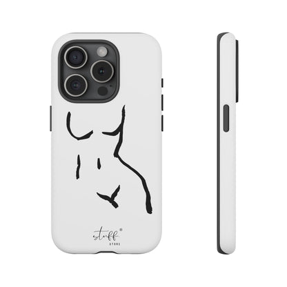 The Curve Case | Resistant double protection shell with Minimalist Design by Women