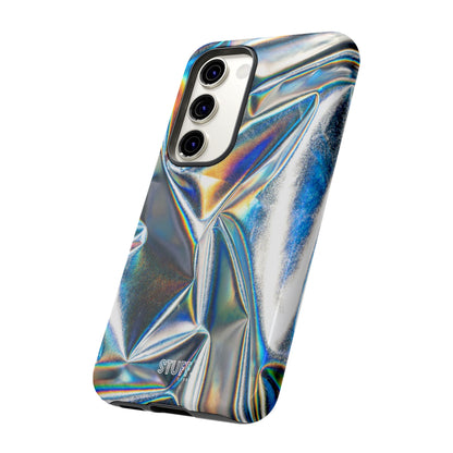 Metallic Case | Coque résistante double protection anti-choc - Effet Métallique