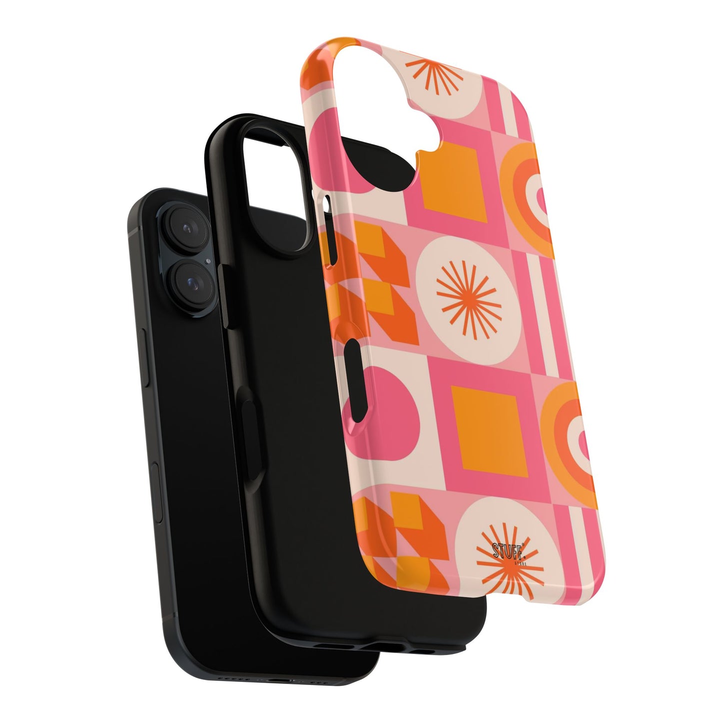 Stella Case | Coque résistante double protection avec Design coloré Rétro