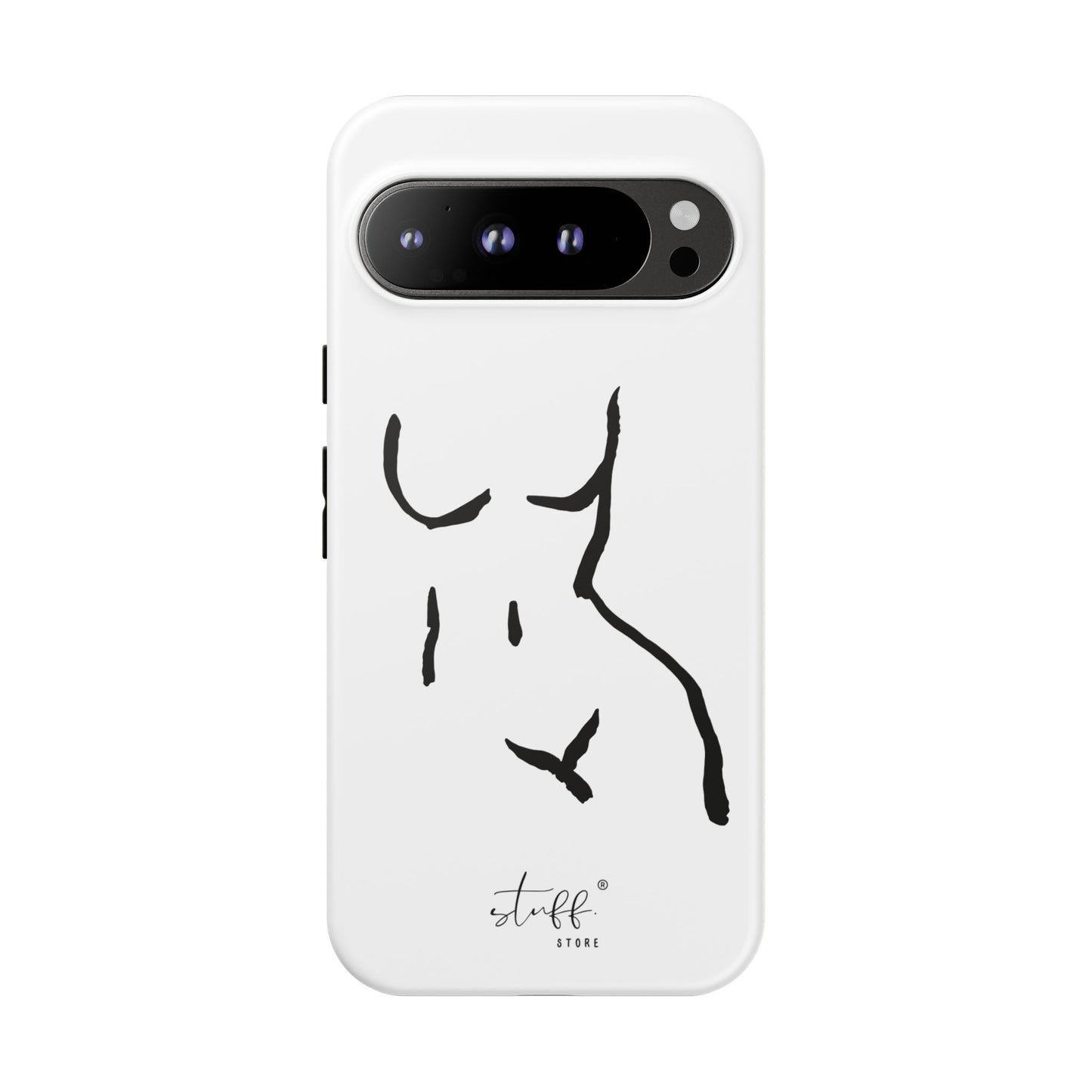The Curve Case | Resistant double protection shell with Minimalist Design by Women