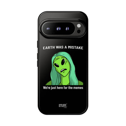 Meme Liking Alien Case | Coque résistante double protection pour les amateurs de Pop Culture