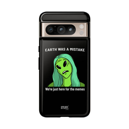 Meme Liking Alien Case | Coque résistante double protection pour les amateurs de Pop Culture