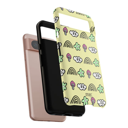 Pixie Case | Coque résistante double protection — Collection Pixie — Jaune