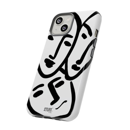 Les Trois Visages | Coque résistante double protection — inspiration Matisse