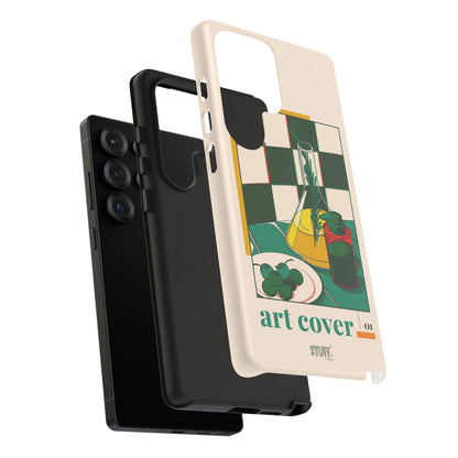 Olio d'Amore Case | Coque résistante double protection avec Design artistique Rétro