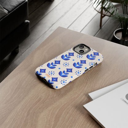 Floral Case | Coque résistante double protection avec Design Fleuri