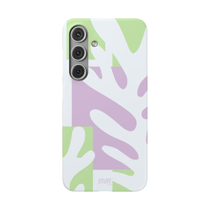 Natura Case | Coque snap légère et résistante avec Design Floral inspiration Matisse