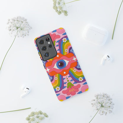 Psych Case | Coque résistante double protection avec Design Psychédélique coloré