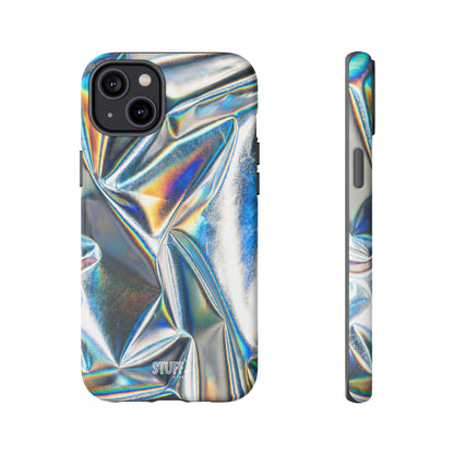 Metallic Case | Coque résistante double protection anti-choc - Effet Métallique
