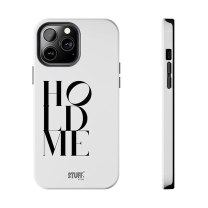 Hold Me | Coque résistante et durable avec Design épuré Monochrome