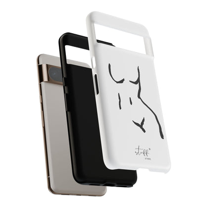 The Curve Case | Resistant double protection shell with Minimalist Design by Women