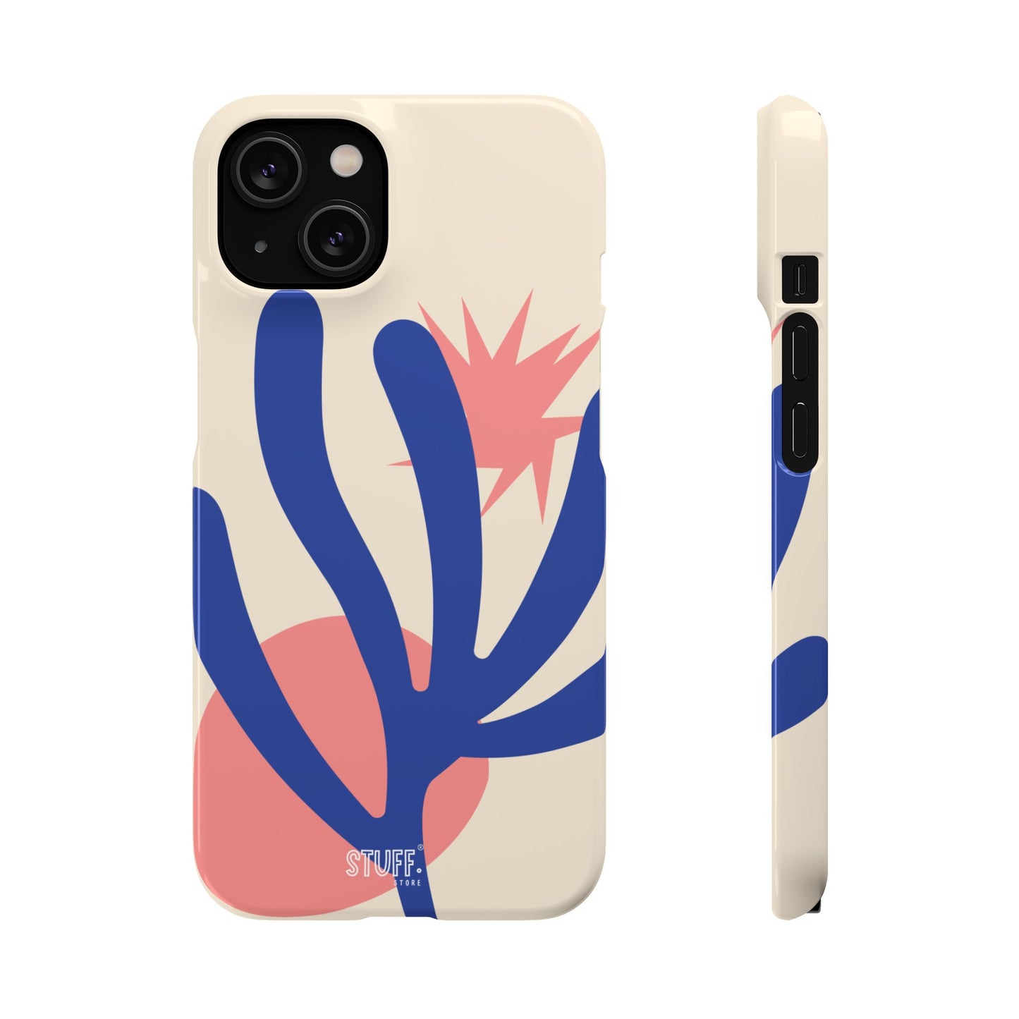 Botanica Case | Coque snap légère et résistante avec Design Floral inspiration Matisse