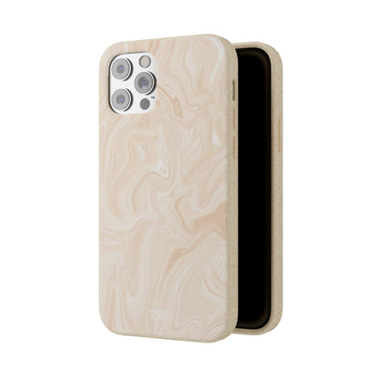 Liquid Marble Case | Coque Eco-Friendly en Bambou et Bioplastique Effet Marbré - Disponible avec Emballage Cadeau
