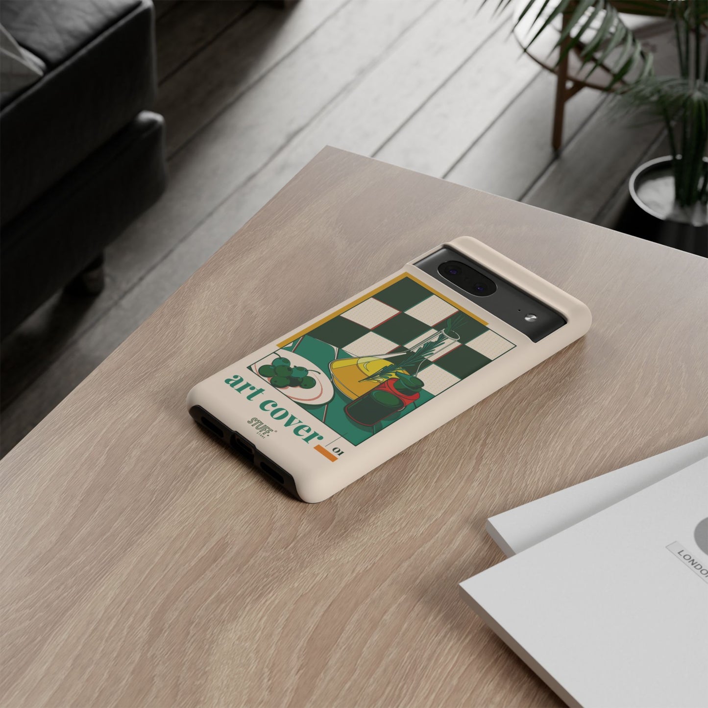 Olio d'Amore Case | Coque résistante double protection avec Design artistique Rétro