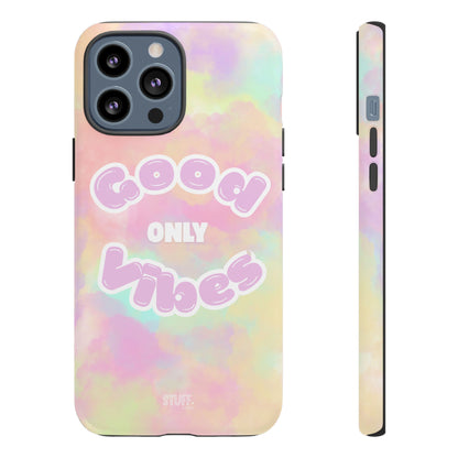Good Vibes Only Case | Coque résistante double protection avec Design Aesthetic
