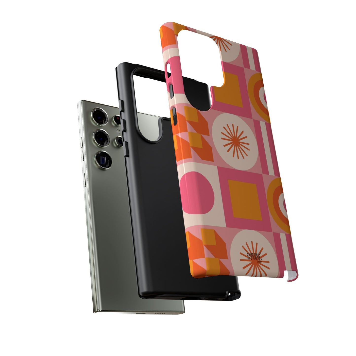 Stella Case | Coque résistante double protection avec Design coloré Rétro