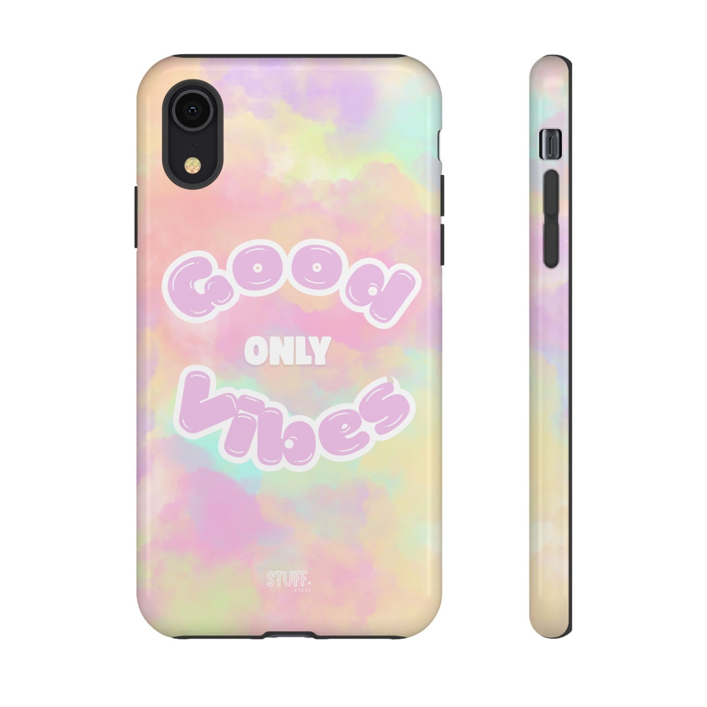 Good Vibes Only Case | Coque résistante double protection avec Design Aesthetic