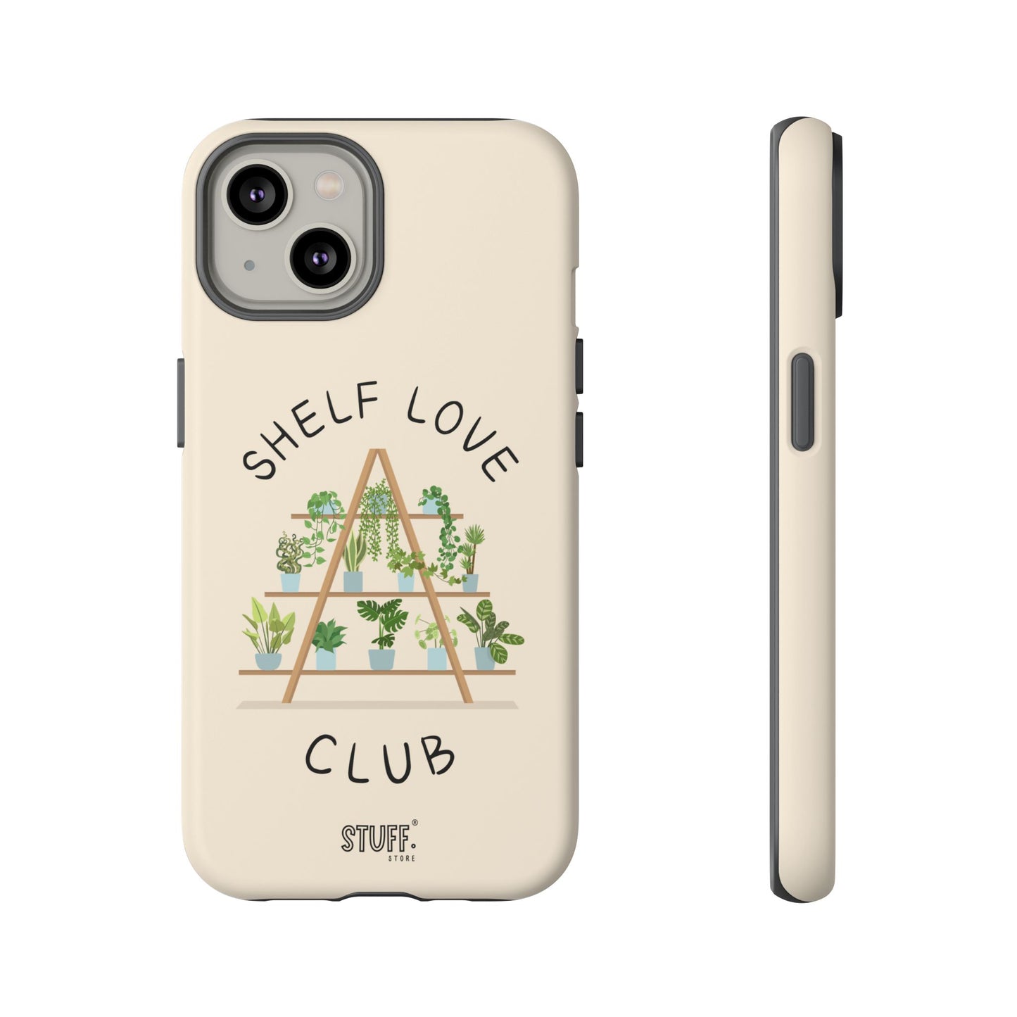Shelf Love Club – Coque résistante à double protection | Parfaite pour les amoureux des plantes