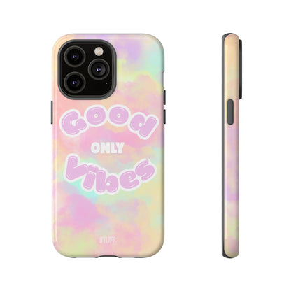 Good Vibes Only Case | Coque résistante double protection avec Design Aesthetic