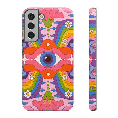 Psych Case | Coque résistante double protection avec Design Psychédélique coloré