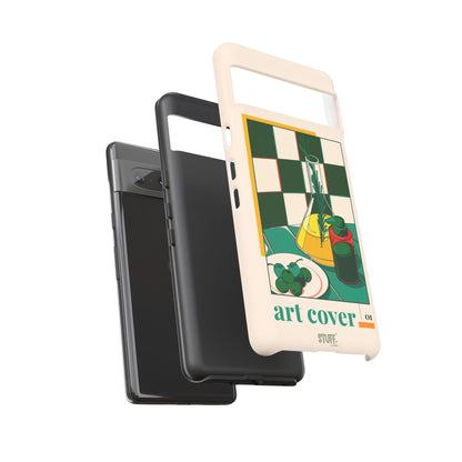 Olio d'Amore Case | Coque résistante double protection avec Design artistique Rétro