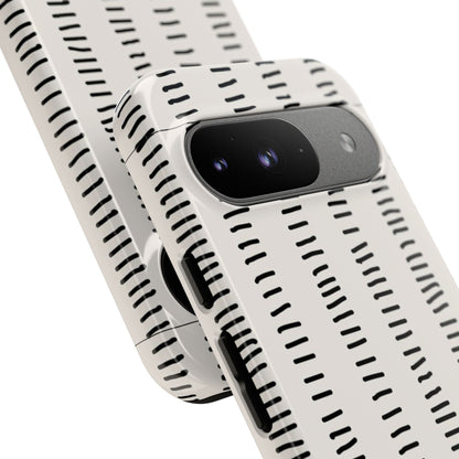 Striped Case | Coque résistante double protection antichoc - Design Minimaliste