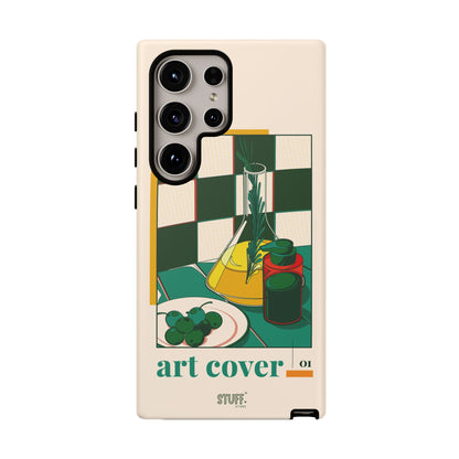 Olio d'Amore Case | Coque résistante double protection avec Design artistique Rétro
