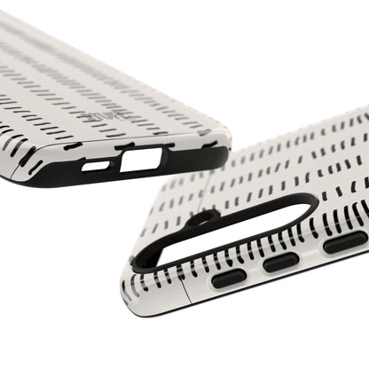 Striped Case | Coque résistante double protection antichoc - Design Minimaliste