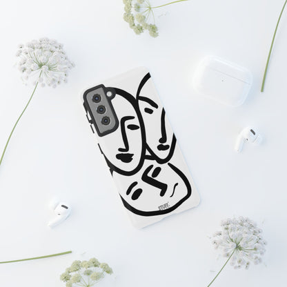 Les Trois Visages | Coque résistante double protection — inspiration Matisse