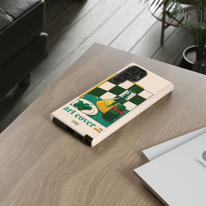 Olio d'Amore Case | Coque résistante double protection avec Design artistique Rétro