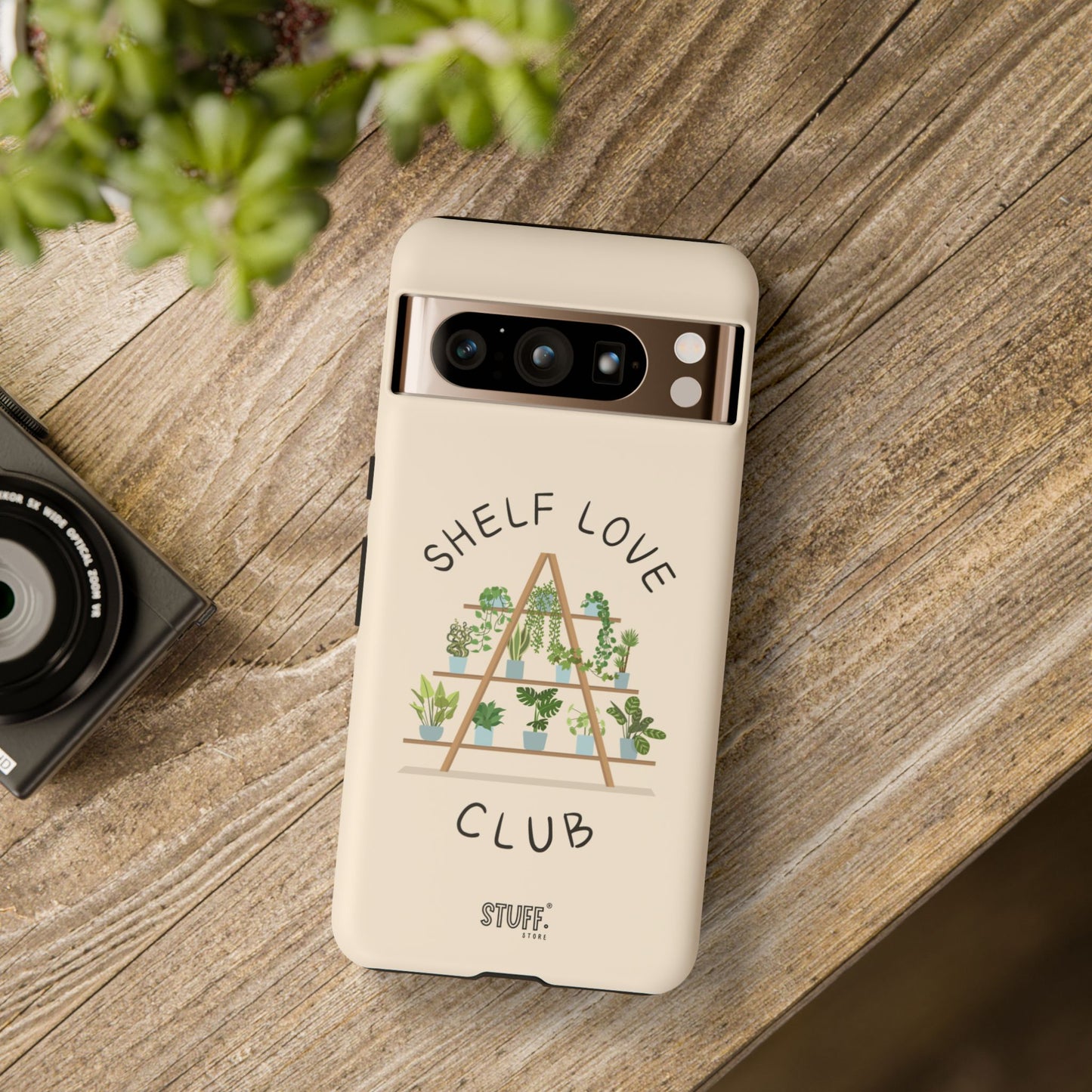 Shelf Love Club – Coque résistante à double protection | Parfaite pour les amoureux des plantes