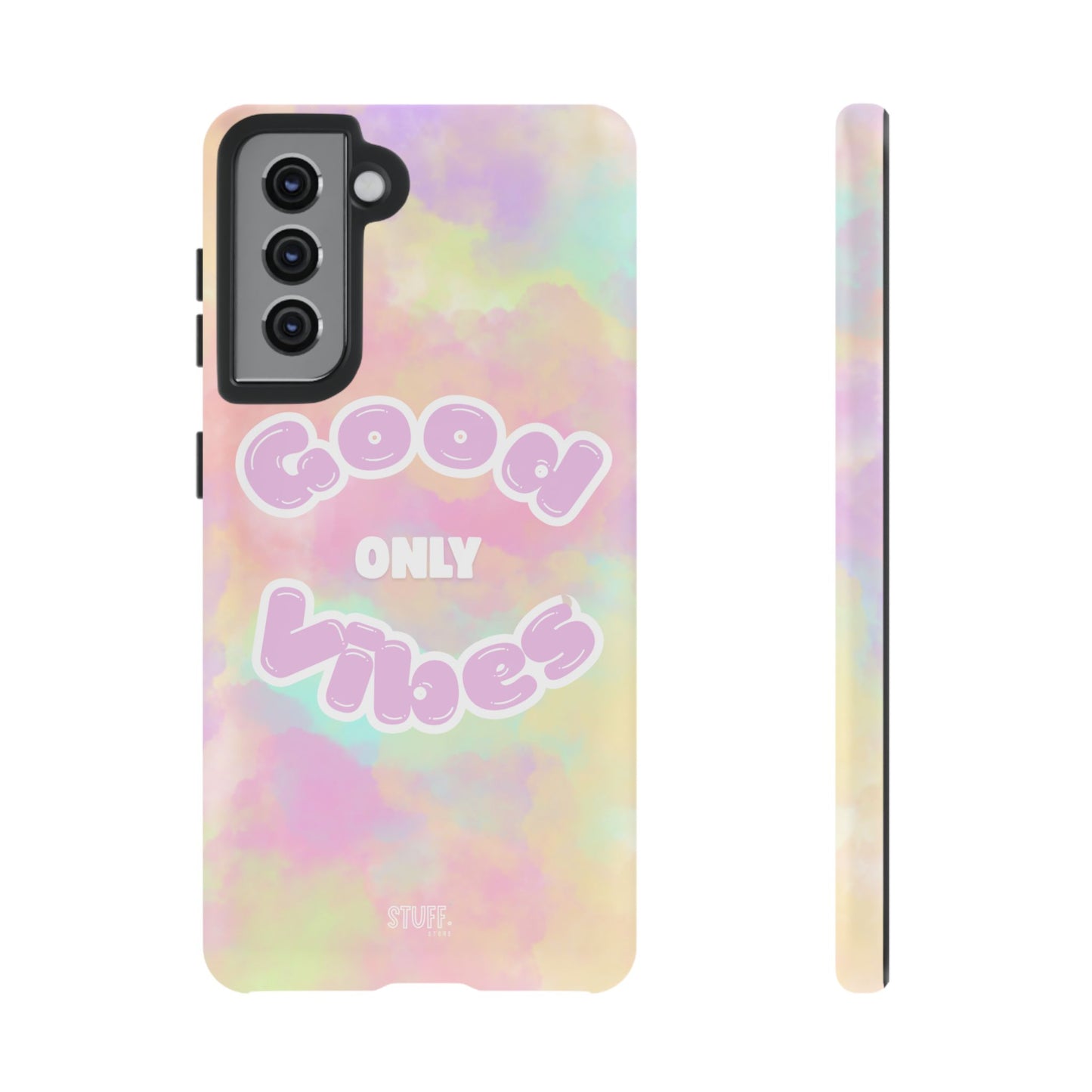 Good Vibes Only Case | Coque résistante double protection avec Design Aesthetic