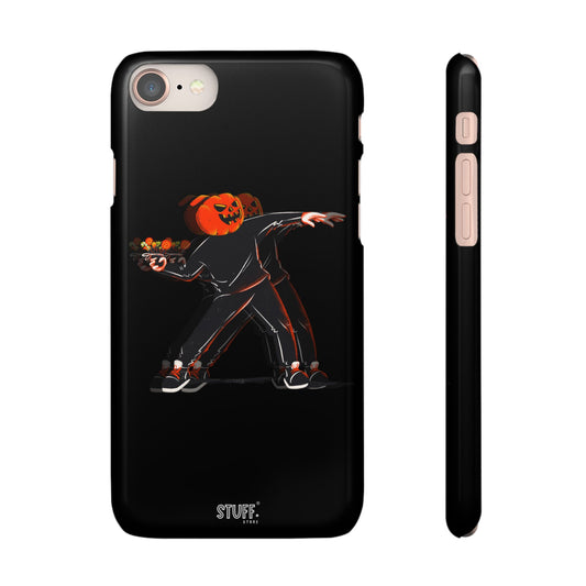 Pumpksy | Coque snap légère et résistante inspiration Banksy – Noir