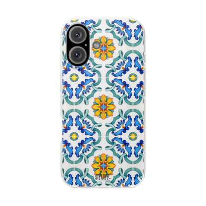 Mediterranea Case | Coque flexible et légère — Motif mosaïque méditerrannéen