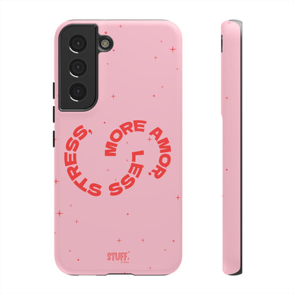More Amor Case | Coque résistante double protection avec phrase Bienveillante