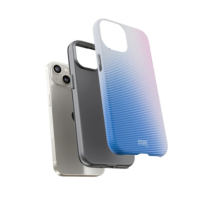 Gradient Case | Coque résistante double protection anti-choc - Dégradé Bleu & Rose