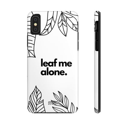 Leaf Me Case | Coque résistante double protection avec design minimaliste