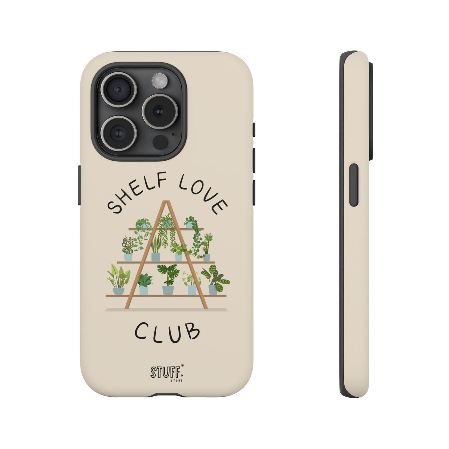 Shelf Love Club – Coque résistante à double protection | Parfaite pour les amoureux des plantes