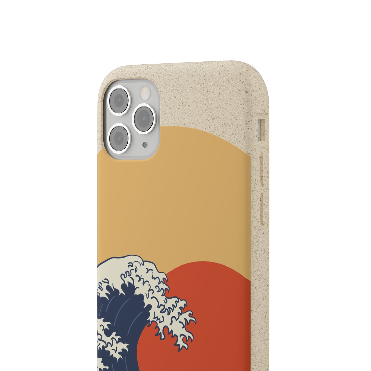 La Grande Vague | biodegradable shell in bamboo and bioplastic - inspired by Japanese art