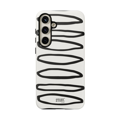 Loopy Case | Coque résistante double protection - Motif cercles abstraits