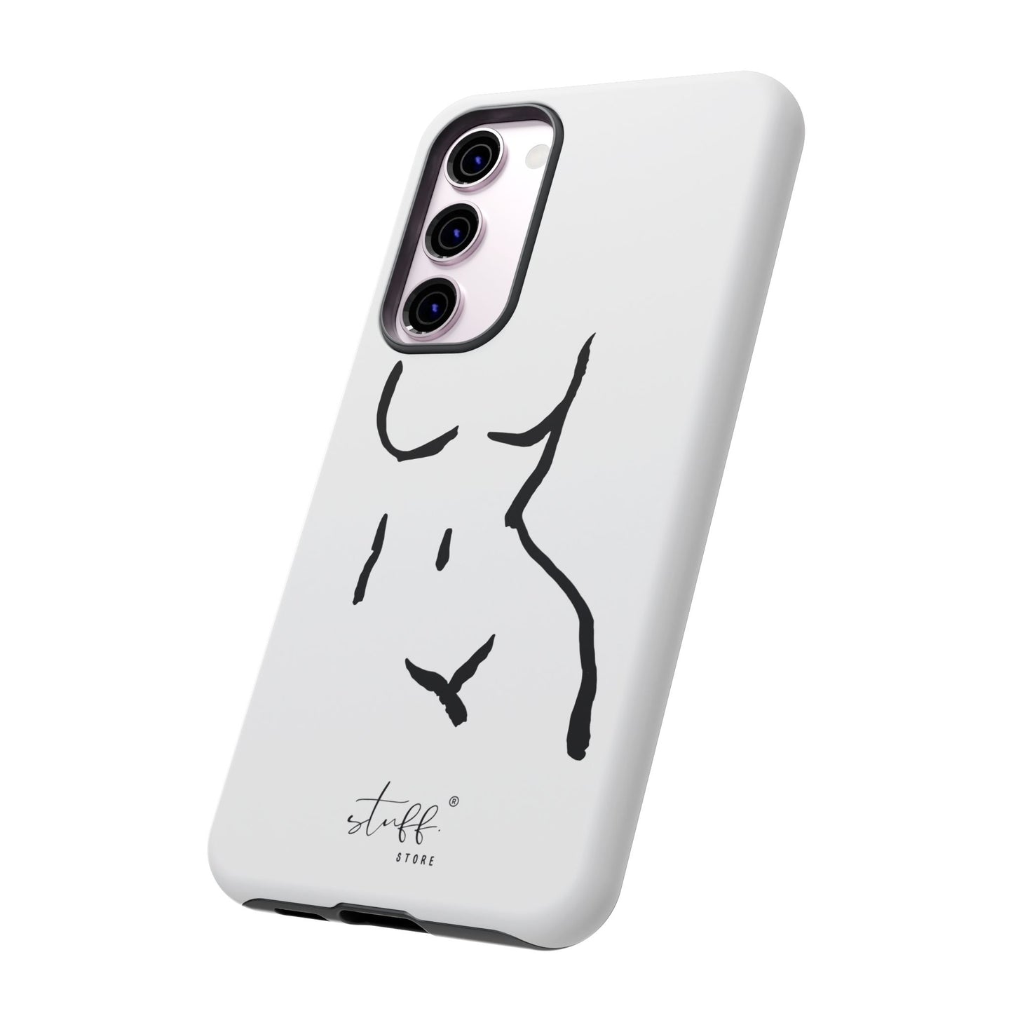 The Curve Case | Resistant double protection shell with Minimalist Design by Women