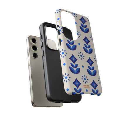 Floral Case | Coque résistante double protection avec Design Fleuri