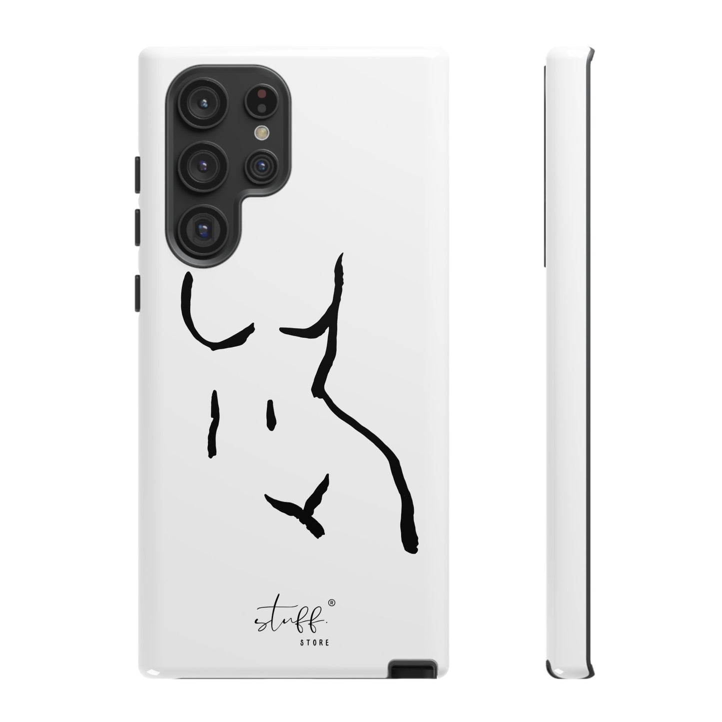 The Curve Case | Resistant double protection shell with Minimalist Design by Women