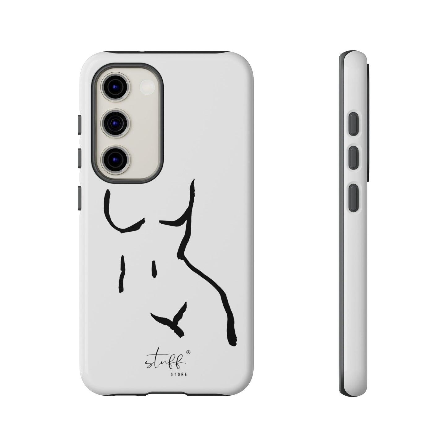 The Curve Case | Resistant double protection shell with Minimalist Design by Women