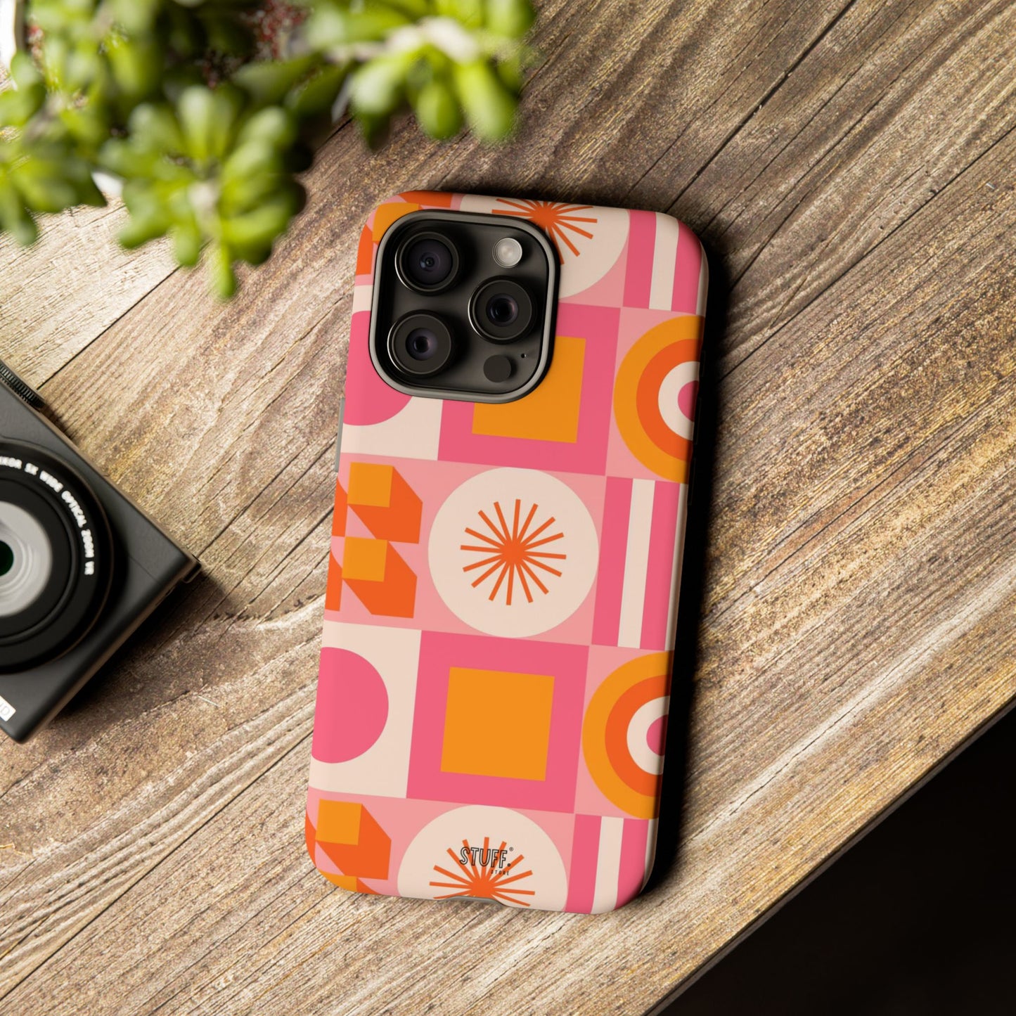 Stella Case | Coque résistante double protection avec Design coloré Rétro