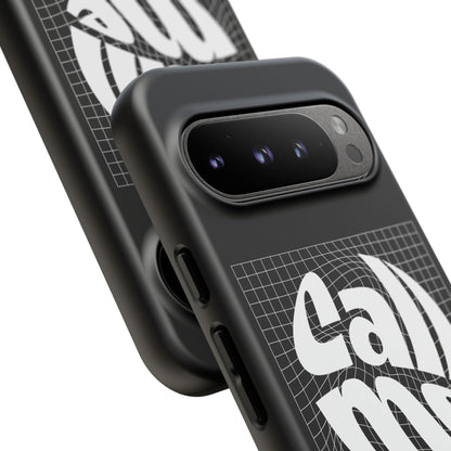 Call Me Case | Coque résistante double protection - Noir Effet Mat