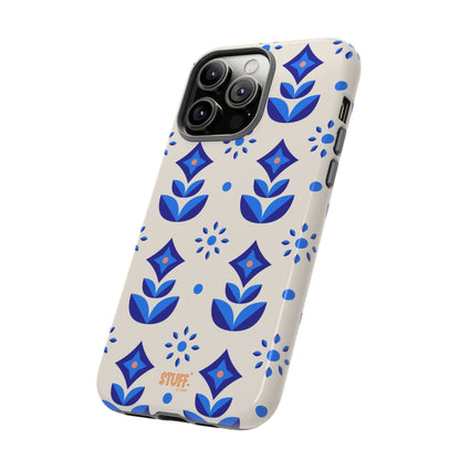 Floral Case | Coque résistante double protection avec Design Fleuri